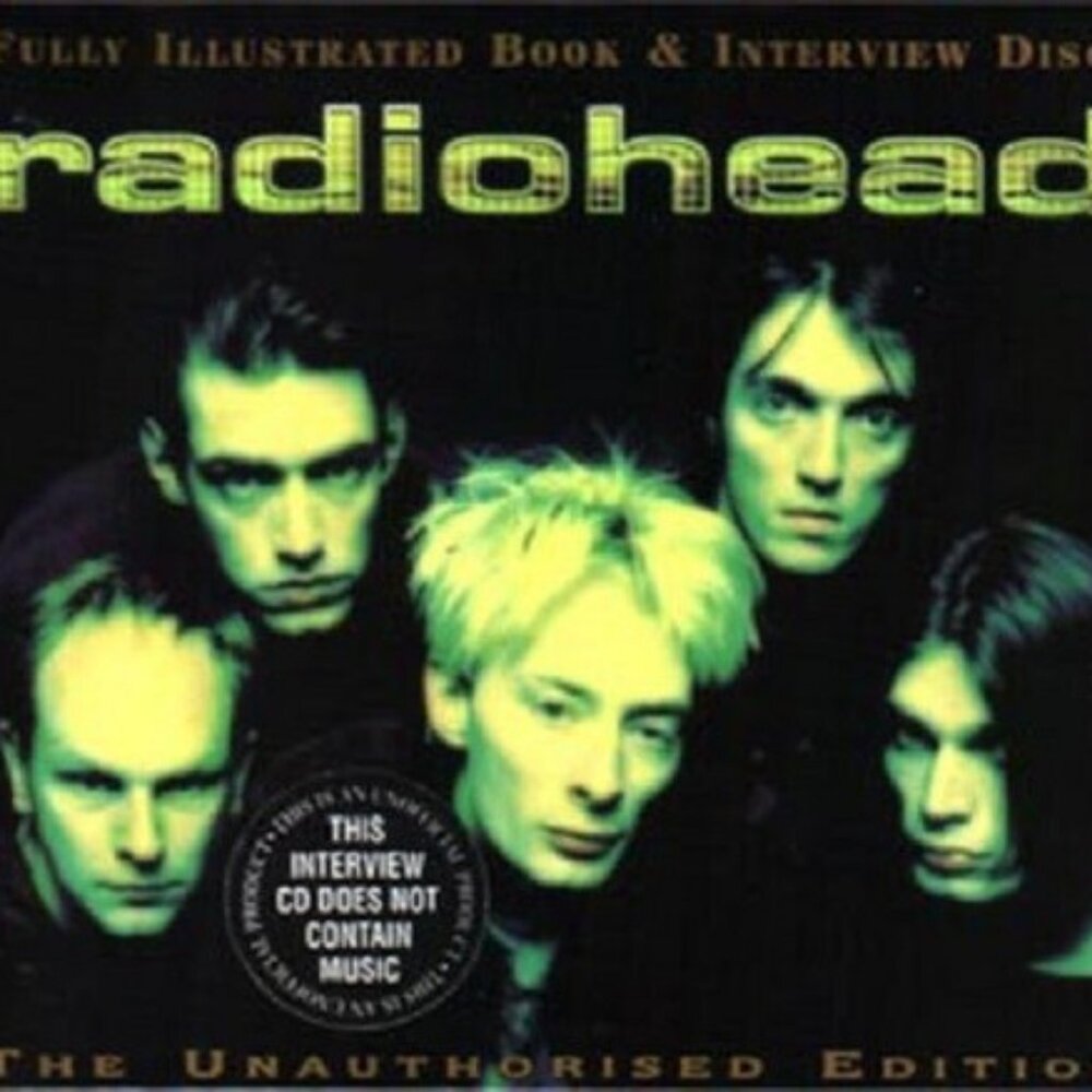 RADIOHEAD Fully Illustrated Book & Interview Disc CD UK BOOK & CD Out Of Print